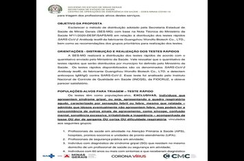 Foto - MATERIAL INFORMATIVO SOBRE CORONAVÍRUS - MINISTÉRIO DA SAÚDE